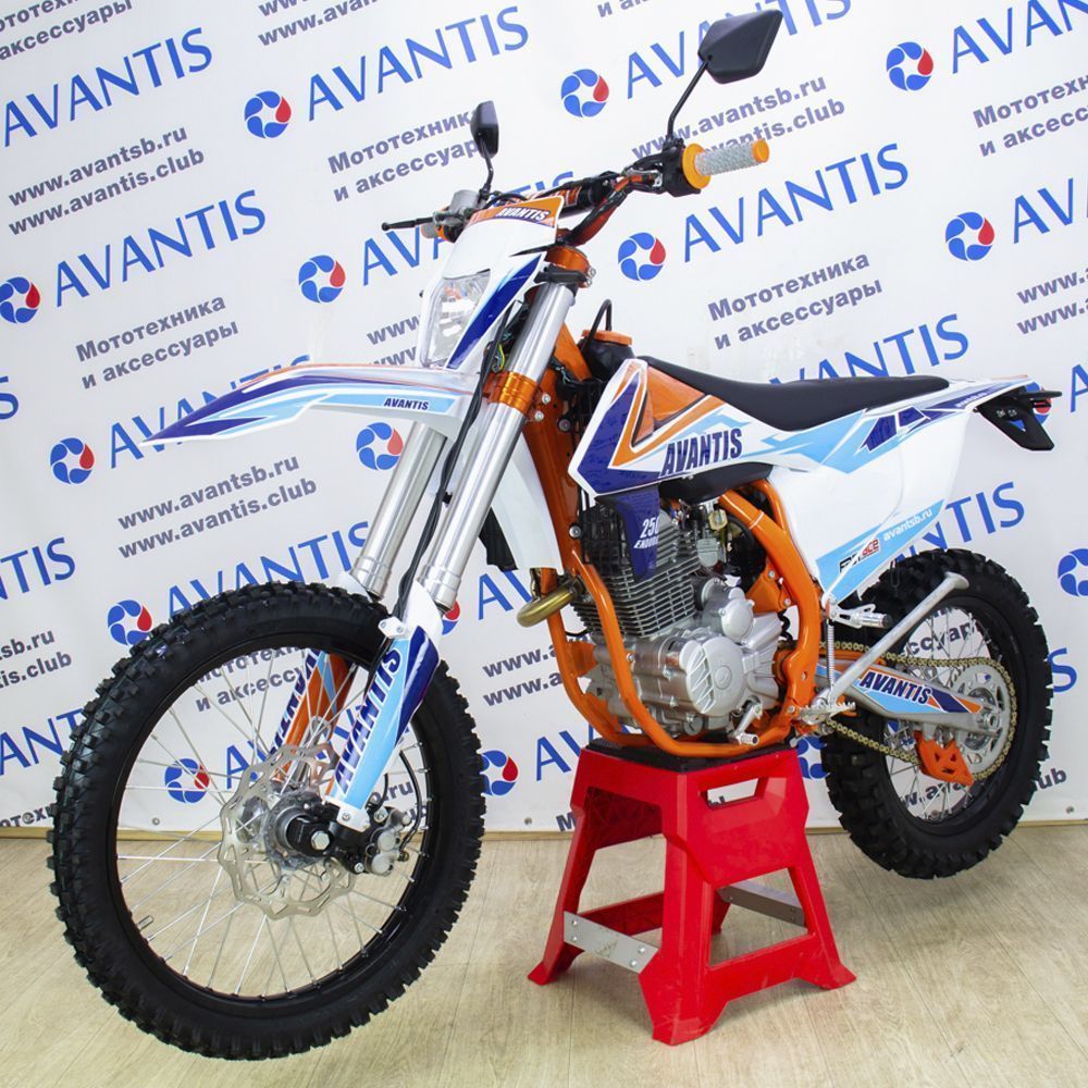 Купить мотоцикл avantis enduro 250 21/18 (172 fmm design kt) с птс по  выгодной цене с доставкой по всей России в интернет-магазине мопеды.рф